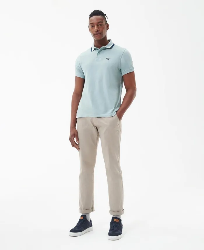 Men Polo Shirts Barbour Otterburn Polo Shirt Burnt Olive Men Polo Shirts Barbour Otterburn Polo Shirt Burnt Olive