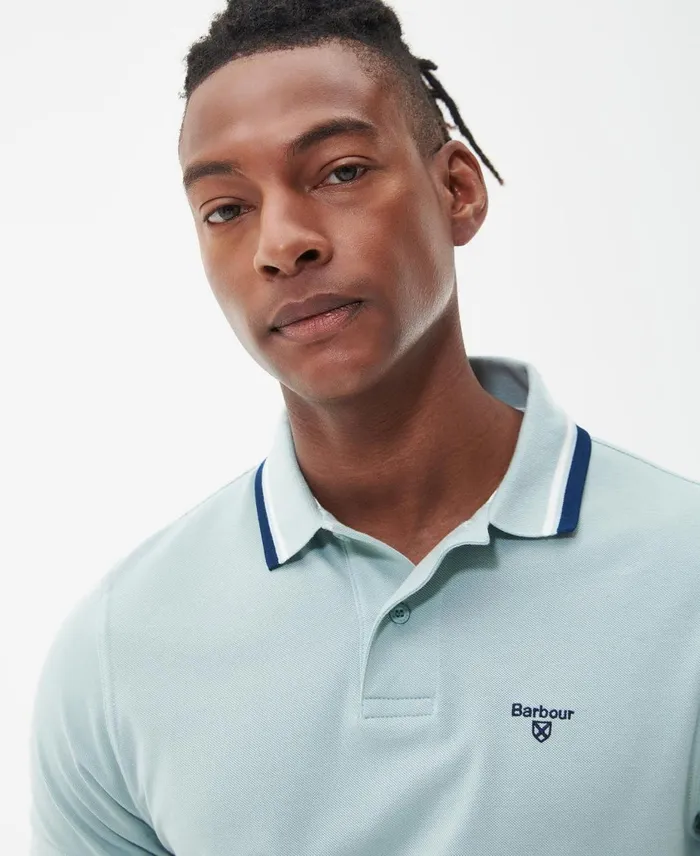 Men Polo Shirts Barbour Otterburn Polo Shirt Burnt Olive Men Polo Shirts Barbour Otterburn Polo Shirt Burnt Olive