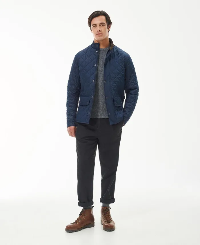 Men Quilted Jackets Barbour Lowerdale Quilted Jacket Classic Black Men Quilted Jackets Barbour Lowerdale Quilted Jacket Classic Black