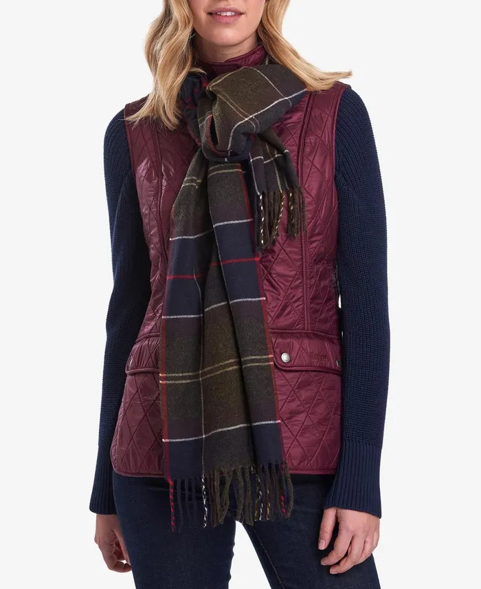 Men Scarves and Handkerchiefs Barbour Galingale Tartan Scarf Classic Men Scarves and Handkerchiefs Barbour Galingale Tartan Scarf Classic