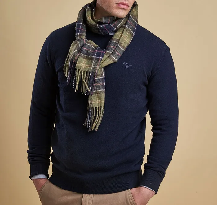 Men Scarves and Handkerchiefs Barbour Tartan Lambswool Scarf Classic Men Scarves and Handkerchiefs Barbour Tartan Lambswool Scarf Classic