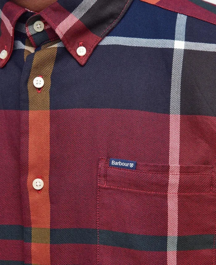 Men Shirts Barbour Dunoon Tailored Shirt Red Men Shirts Barbour Dunoon Tailored Shirt Red