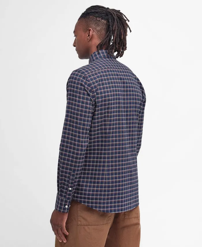 Men Shirts Barbour Harthorpe Tailored Shirt Classic Navy Men Shirts Barbour Harthorpe Tailored Shirt Classic Navy