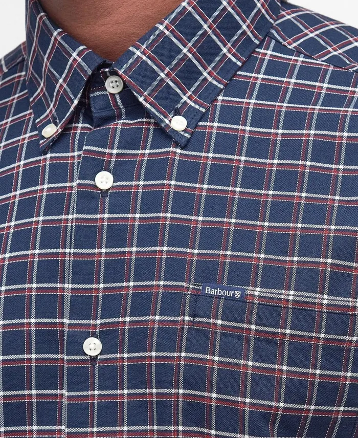 Men Shirts Barbour Harthorpe Tailored Shirt Classic Navy Men Shirts Barbour Harthorpe Tailored Shirt Classic Navy