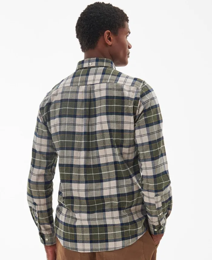Men Shirts Barbour Kyeloch Tailored Shirt Classic Black Slate Men Shirts Barbour Kyeloch Tailored Shirt Classic Black Slate