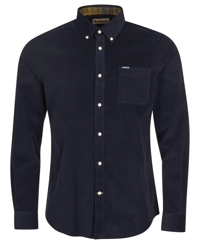 Men Shirts Barbour Ramsey Tailored Shirt Forest Men Shirts Barbour Ramsey Tailored Shirt Forest