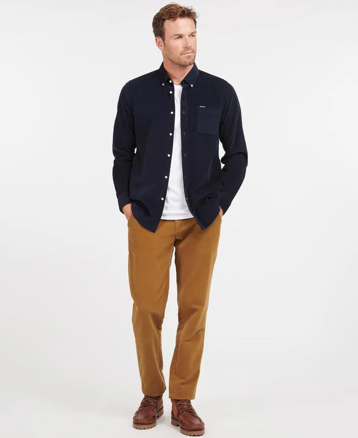 Men Shirts Barbour Ramsey Tailored Shirt Forest Men Shirts Barbour Ramsey Tailored Shirt Forest