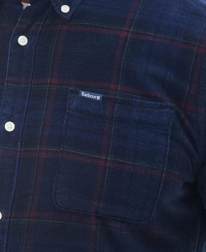 Men Shirts Barbour Southfield Tailored Shirt Grey Marl