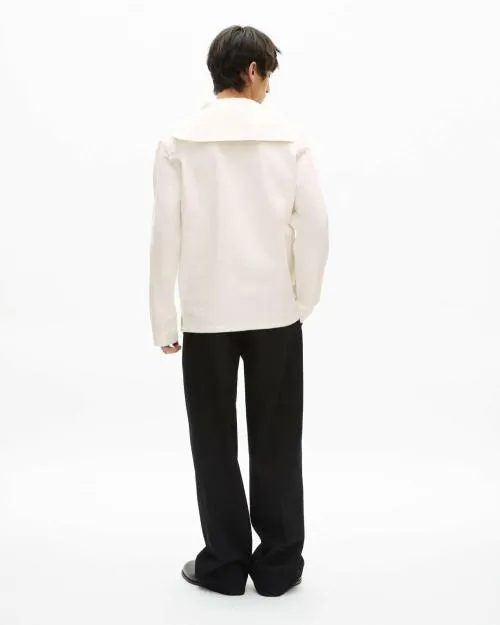 Men Shirts The Kooples LongSleeved White Shirt Ecru