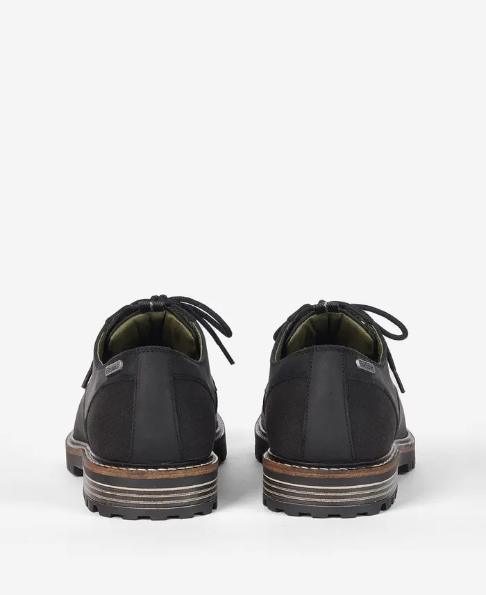 Men Shoes Barbour Sandstone Derby Shoes Classic Black Men Shoes Barbour Sandstone Derby Shoes Classic Black