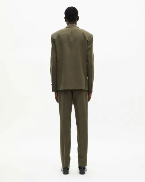 Men Suits The Kooples Khaki Cotton And Linen Suit Jacket Kaki