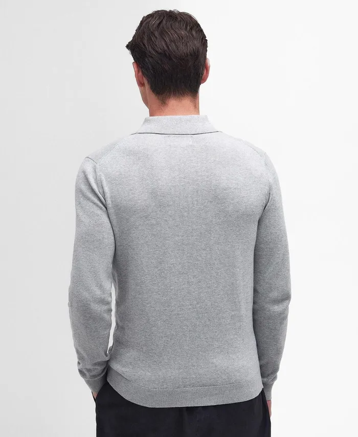 Men Sweaters Barbour Bassington Polo Shirt Classic Navy Men Sweaters Barbour Bassington Polo Shirt Classic Navy