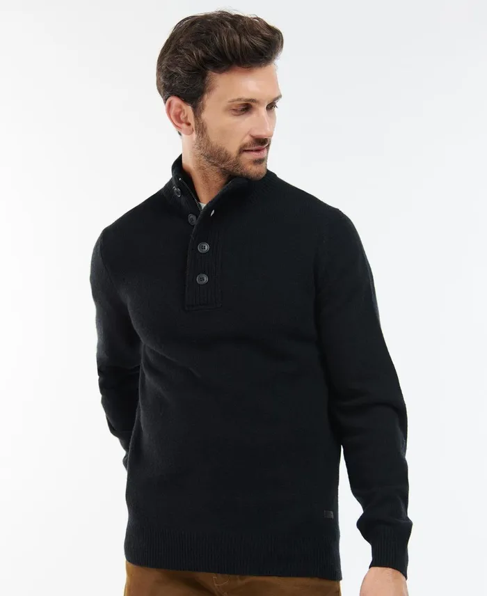 Men Sweaters Barbour Essential Elbow Patch Sweatshirt Navy Men Sweaters Barbour Essential Elbow Patch Sweatshirt Navy