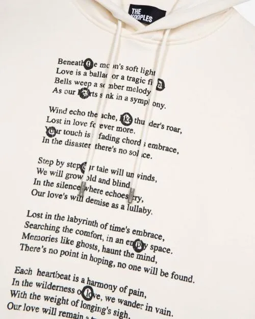 Men Sweatshirts The Kooples Ecru Screen Print Sweatshirt Ecru