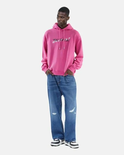 Men Sweatshirts The Kooples Pink What Is Hooded Sweatshirt Fushia