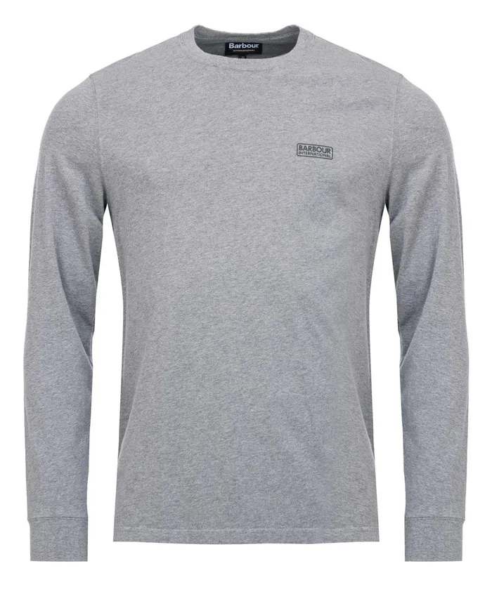 Men TShirts Barbour BIntl Long Sleeved Logo TShirt Black Men TShirts Barbour BIntl Long Sleeved Logo TShirt Black