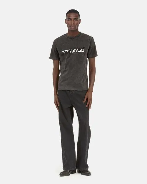 Men Tshirts The Kooples Black What Is TShirt Black Washed