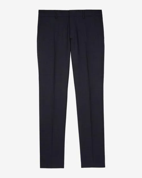 Men Trousers and Jeans The Kooples Blue Houndstooth Suit Pants Navy