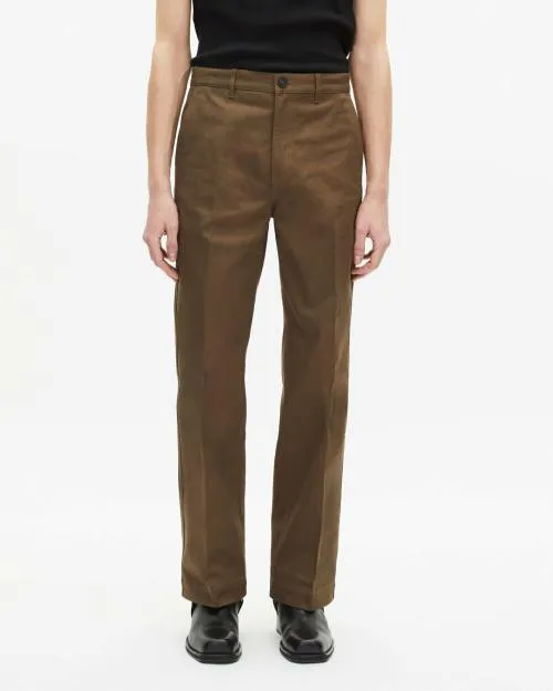 Men Trousers and Jeans The Kooples StraightCut Khaki Pants Kaki