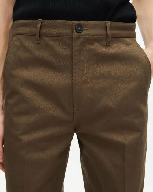 Men Trousers and Jeans The Kooples StraightCut Khaki Pants Kaki