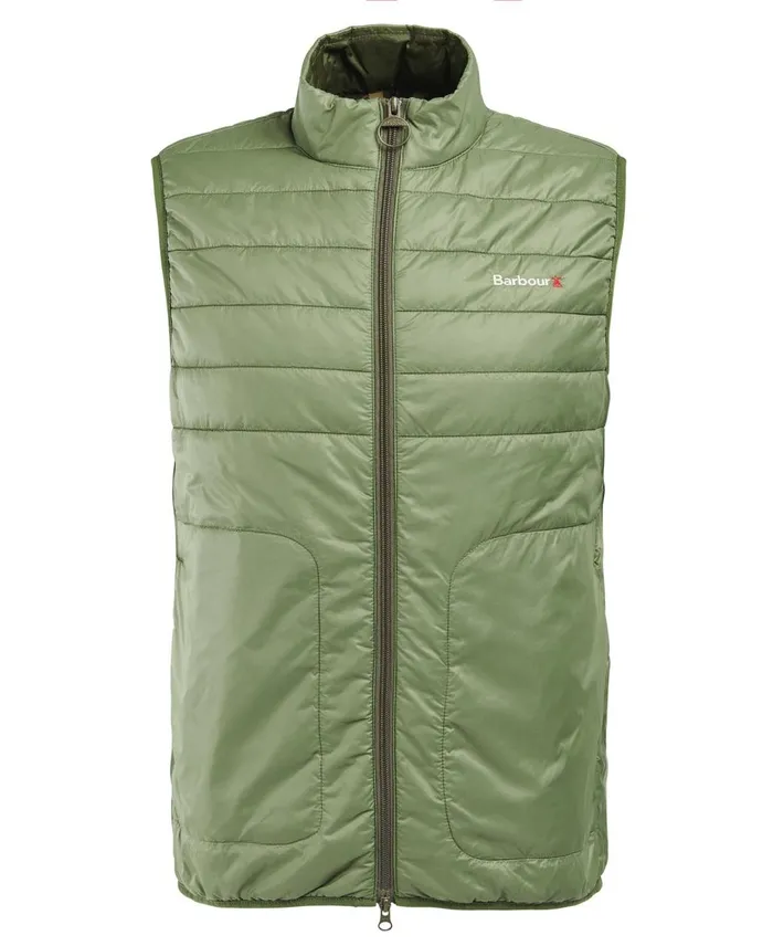 Men Vests Barbour Shoreline Gilet Olivine