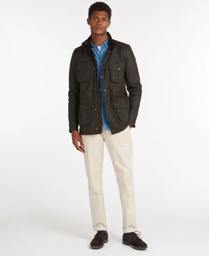 Men Waxed Jackets Barbour Corbridge Wax Jacket Rustic