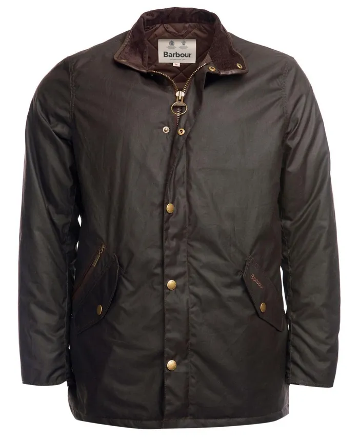 Men Waxed Jackets Barbour Prestbury Wax Jacket Olive