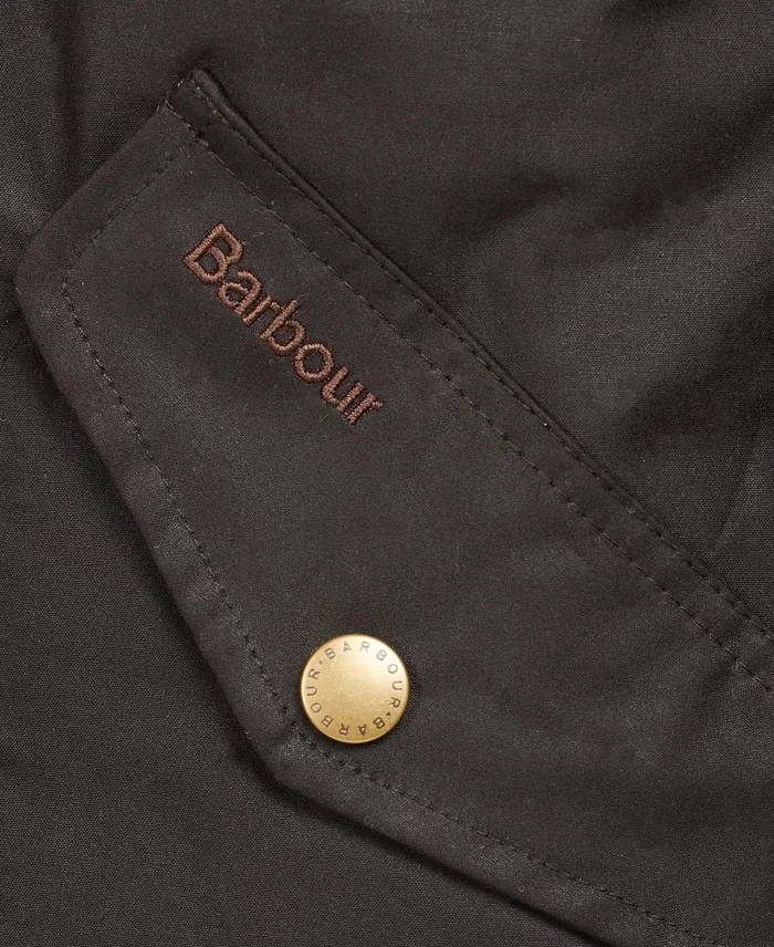 Men Waxed Jackets Barbour Prestbury Wax Jacket Olive