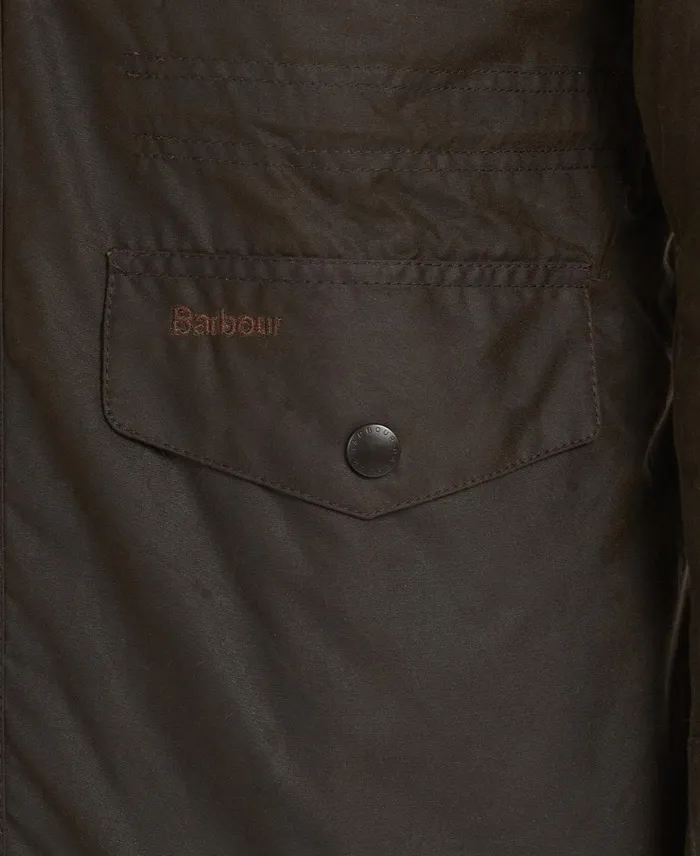 Men Waxed Jackets Barbour Sapper Wax Jacket Olive