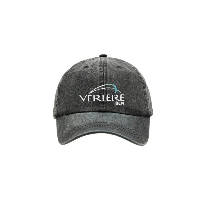 MenWomen BEANIES CAPS and SCARVES Vertere Berlin CORPORATE CAP 8211 WASHED BLACK