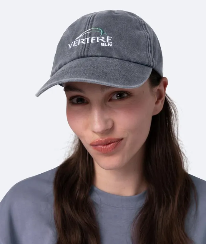 MenWomen BEANIES CAPS and SCARVES Vertere Berlin CORPORATE CAP 8211 WASHED BLACK