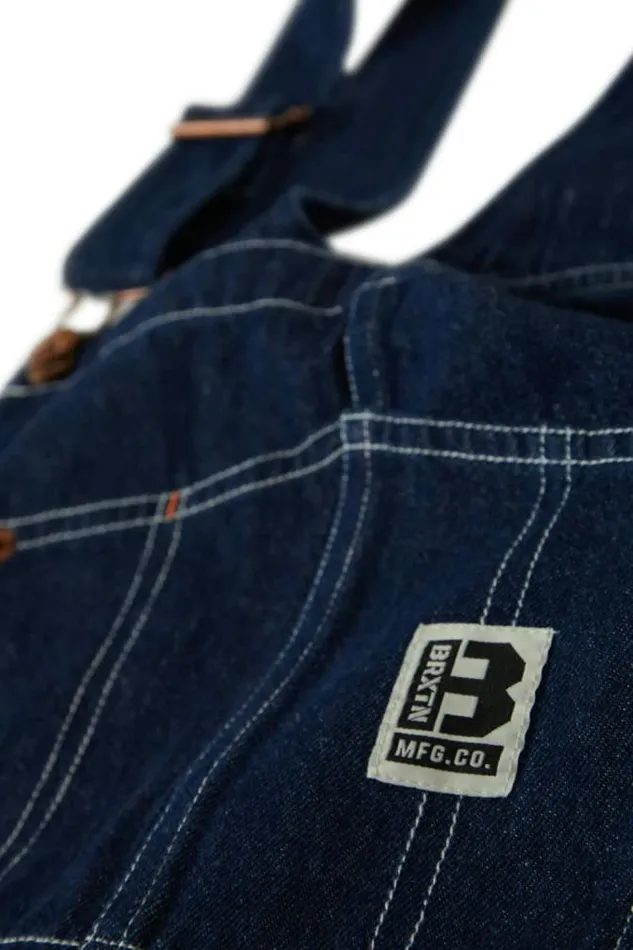 MenWomen Builders Overall Rinse Denim Brixton Pants