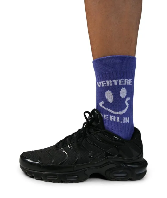 MenWomen SOCKS Vertere Berlin 3PACK TENNIS SOCKS SET 8211 SMILE OF EXTASIA