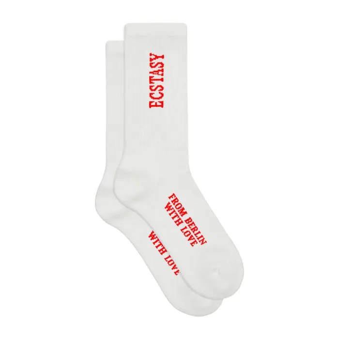 MenWomen SOCKS Vertere Berlin ECSTASY TENNIS SOCKS 8211 WHITE