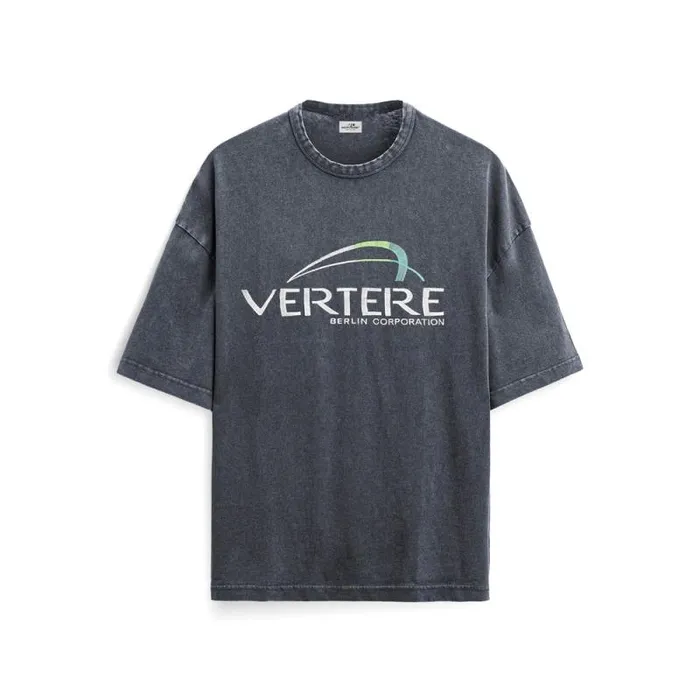 MenWomen TSHIRTS and SHIRTS Vertere Berlin CORPORATE TSHIRT 8211 WASHED BLACK MenWomen TSHIRTS and SHIRTS Vertere Berlin CORPORATE TSHIRT 8211 WASHED BLACK