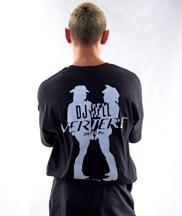 MenWomen TSHIRTS and SHIRTS Vertere Berlin DJ HELL COWBOY TSHIRT 8211 BLACK