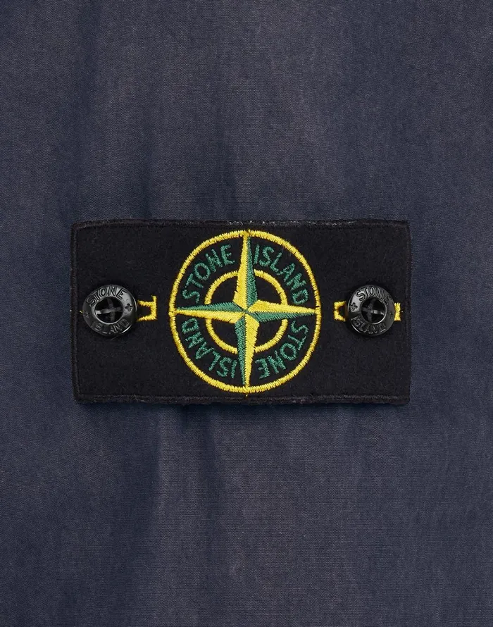Mens 107Wn TCoOld Overshirt In Navy Stone Island Overshirts