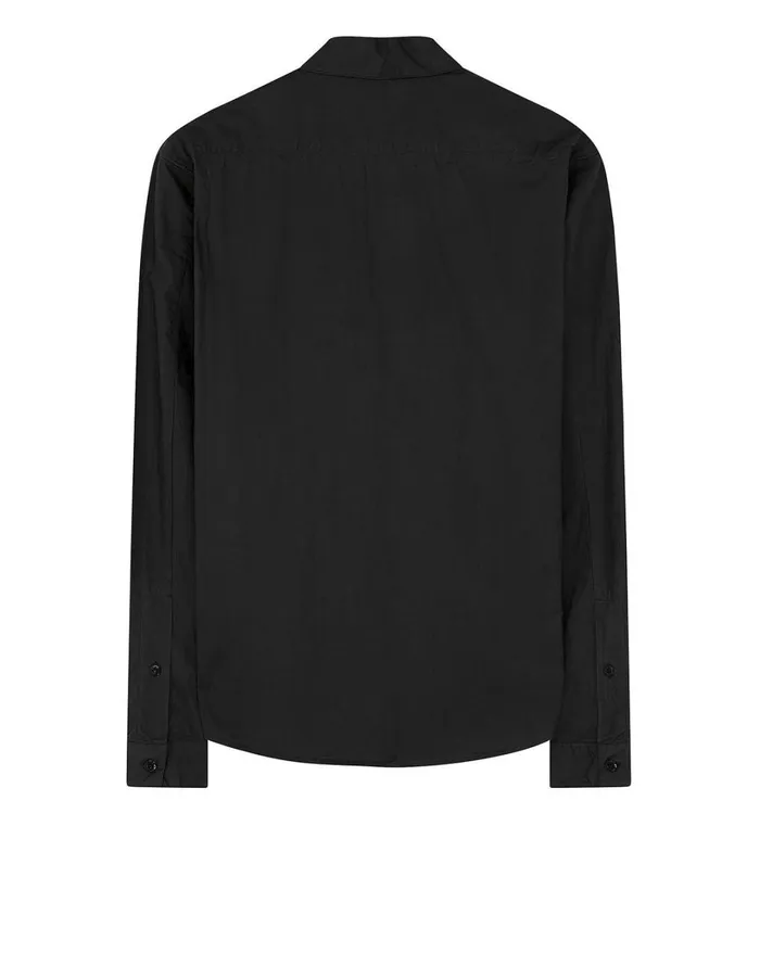 Mens 12501 LongSleeve Shirt In Black Stone Island Shirts