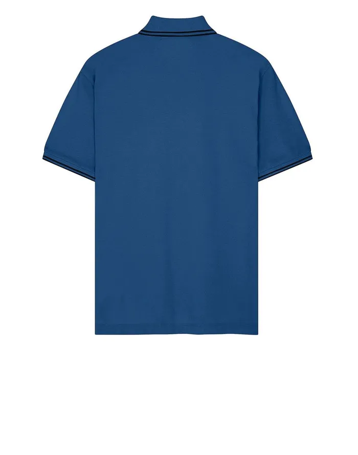 Mens 22S18 Short Sleeve Polo Shirt In Periwinkle Stone Island Polo Shirts