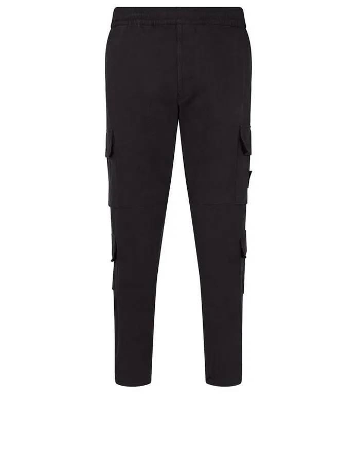 Mens 31710 Pants In Black Stone Island Trousers