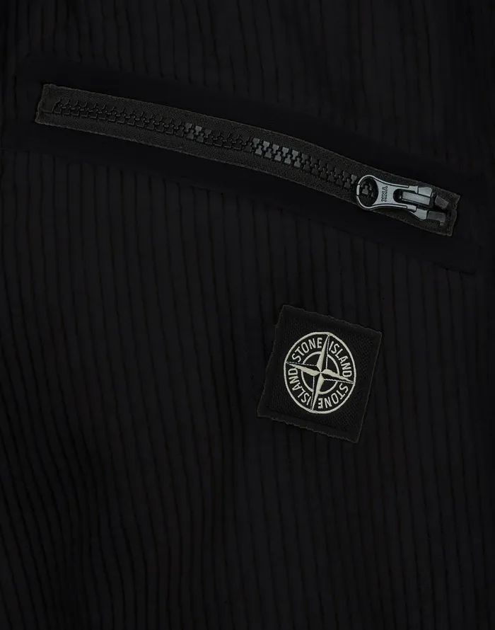 Mens 32211 Corduroy Pants In Black Stone Island Trousers