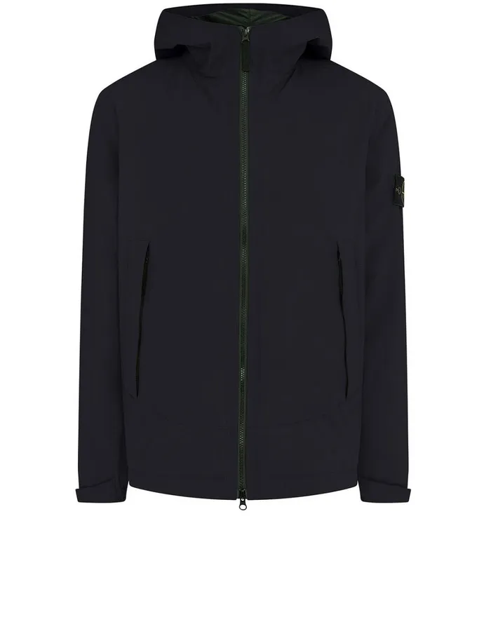 Mens 41627 Soft ShellR With Primaloft Insulation Hooded Blouson In Black Stone Island Coats 038 Jackets Mens 41627 Soft ShellR With Primaloft Insulation Hooded Blouson In Black Stone Island Coats 038 Jackets