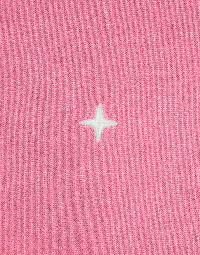 Mens 60820 Crewneck Sweatshirt In Pink Stone Island Sweatshirts
