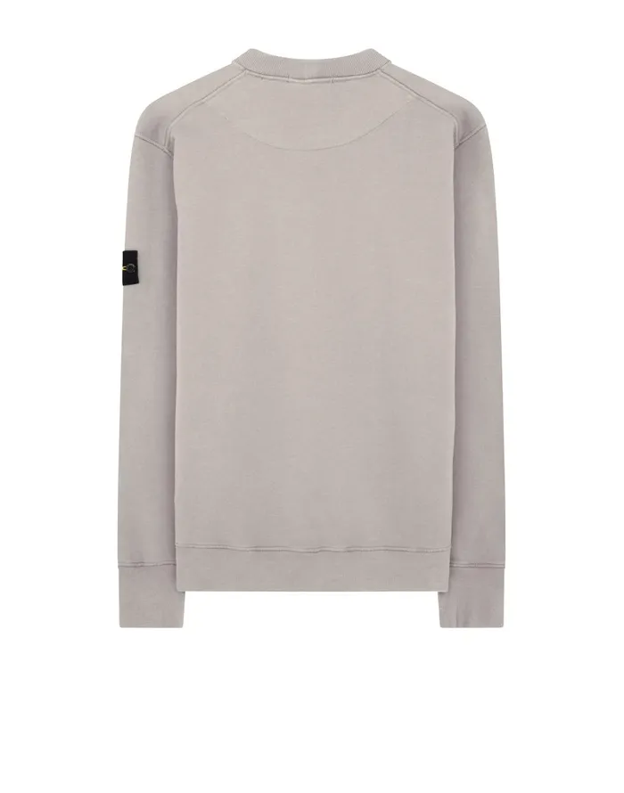 Mens 63020 Sweatshirt In Dove Grey Stone Island Sweatshirts