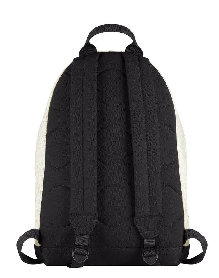 Mens 91398 Reflective Ripstop Chin Rucksack In Butter Stone Island Bags