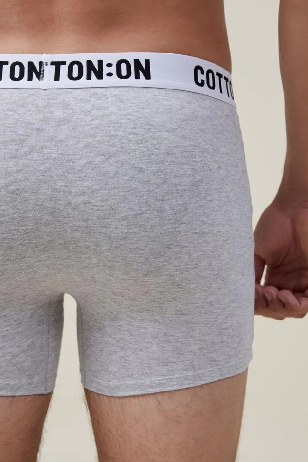Mens Organic Cotton Trunks Light Grey Marlewhiteblack Men Cotton On Socks and Underwear Mens Organic Cotton Trunks Light Grey Marlewhiteblack Men Cotton On Socks and Underwear