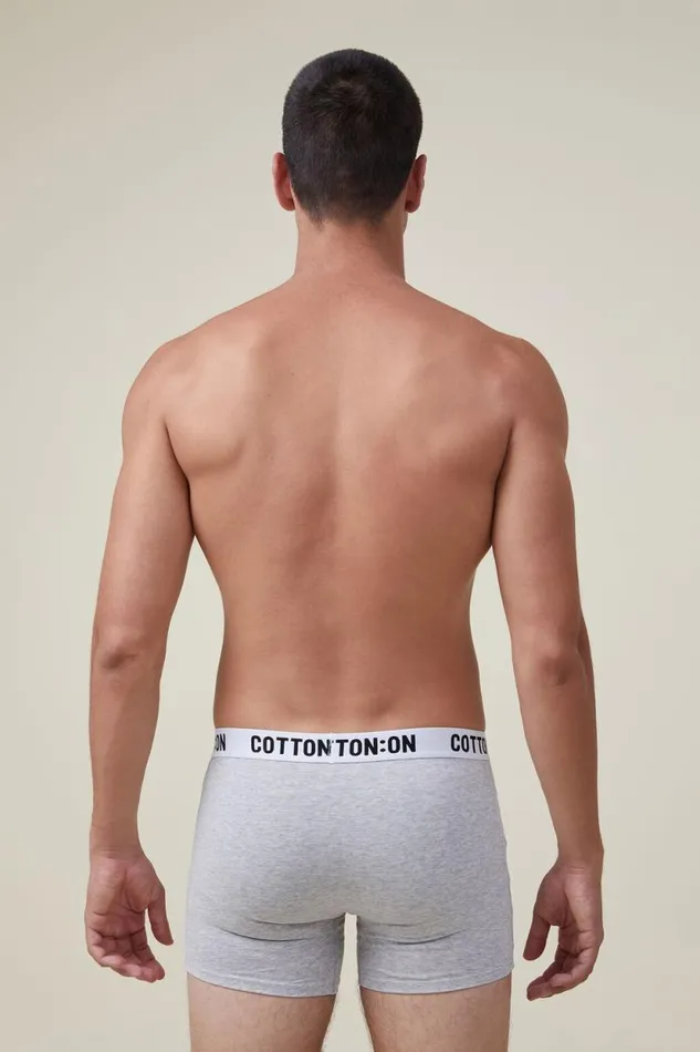 Mens Organic Cotton Trunks Light Grey Marlewhiteblack Men Cotton On Socks and Underwear Mens Organic Cotton Trunks Light Grey Marlewhiteblack Men Cotton On Socks and Underwear