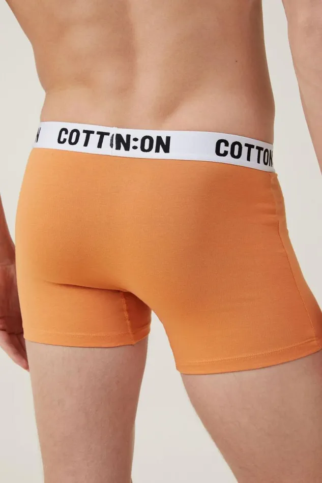 Mens Organic Cotton Trunks Sun Orangewhiteblack Men Cotton On Socks and Underwear Mens Organic Cotton Trunks Sun Orangewhiteblack Men Cotton On Socks and Underwear