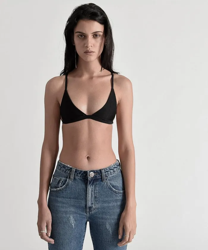 MESH TEMPEST BRALETTE BLACK Women One Teaspoon Intimates