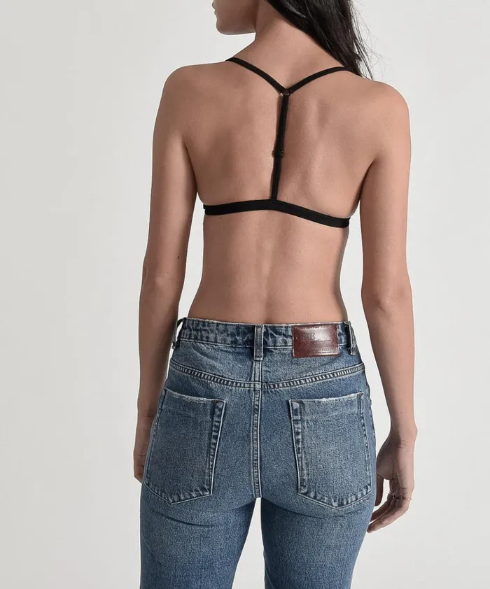 MESH TEMPEST BRALETTE BLACK Women One Teaspoon Intimates MESH TEMPEST BRALETTE BLACK Women One Teaspoon Intimates
